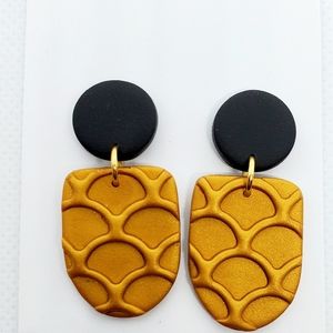 Polymer clay earrings